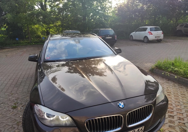 BMW Seria 5 cena 59900 przebieg: 216000, rok produkcji 2012 z Warszawa małe 497